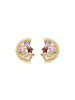 Luxenter Ohrringe Brok mit 18 Karat Goldfinish – BROK