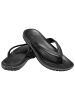 Crocs Freizeitschuhe Crocband Flip in schwarz in schwarz