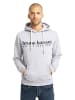 Bruno Banani Hoodie ohne Reißverschluss RAMOS in Grau / Melange