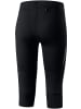 erima Performance 3/4 Laufhose in schwarz