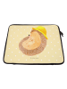 Mr. & Mrs. Panda Laptop Tasche Igel Beten ohne Spruch in Gelb Pastell