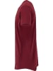 Urban Classics Long Tees in burgundy
