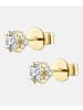 Diamant L'éternel Ohrstecker aus 375 Gelbgold mit 0.25 Karat Diamant