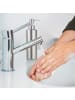 relaxdays 2x Seifenspender in Silber - 300 ml