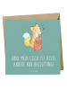 Mr. & Mrs. Panda Deluxe Karte Zeichenllo Magie mit Spruch in Meeresbrise