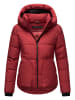 Navahoo Steppjacke Lachperle XIV in Dark Red