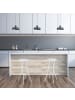 relaxdays 2x Barhocker in Weiß - (B)32,5 x (H)80 x (T)29 cm
