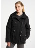 usha BLUE LABEL Wattierte Baumwolljacke in Schwarz