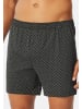 Schiesser Boxershorts Singel-Jersey in Schwarz