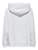 ONLY Kapuzenpullover in Light Grey Melange