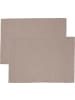 Sander Tischset 2er-Pack Loft in taupe