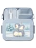 Mr. & Mrs. Panda Lunchbox Pinguine Kuscheln Design ohne Spruch in Blau Pastell