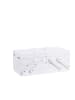 relaxdays Nähkästchen in Weiß - (B)26x (H)12 x (T)15,5 cm