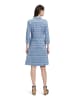 Betty Barclay Jerseykleid mit Kragen in Blue/ Dark-Blue