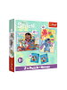Lilo & Stitch Lilo & Stitch 3-in-1 Puzzle & Memory Spielspaß für Kinder in Schwarz