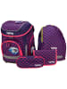 Ergobag Schulranzen cubo Set COLOR FLASH in PerlentauchBär