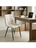 VASAGLE 4er-Set: Esszimmerstuhl Tyra in Beige - (B)43 x (H)82 x (T)51 cm