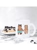 Mr. & Mrs. Panda Kaffeetasse Bär Freundin ohne Spruch in Transparent