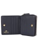 Braun Büffel Asti Geldbörse RFID Schutz Leder 10 cm navy