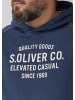 s.Oliver Sweatshirt in 58D1_tiefblau