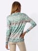 creation L Druck-Shirt in ecru-grau-bedruckt