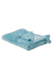 Beliani Kuscheldecke SAMUR in Blau - (W) 200 x (H) 2 x (L) 220 cm
