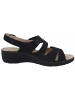 Solidus Komfort Sandalen für Damen in schwarz