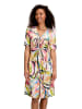 Vera Mont Sommerkleid ohne Verschluss in Cream/Orange