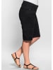 sheego Bermudas in schwarz
