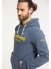 Schmuddelwedda Hoodie - Flensburg in Marine Melange