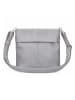 Zwei Mademoiselle.M Schultertasche 25 cm in canvas grey