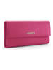 Lazarotti Bologna Leather Geldbörse Leder 19 cm in hot pink