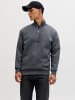 Aprel Sweatshirt in Dark Grey Melange 1