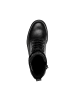 Tamaris Stiefelette aus Leder Schwarz