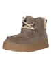 Clarks Boots Mykah Izzy in 5359C Taupe Suede
