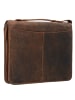 Greenland Nature Montenegro Collegemappe Leder 34 cm braun
