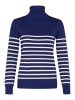 SAINT TROPEZ Rollkragen MilaSZ Gerade Passform in Midnight Sail
