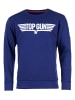 TOP GUN Sweatshirt PP201019 in navy