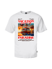 OLDSKULL T-Shirt Wrldvibe Travel in White