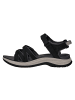 Teva Tirra Sport Leather in Schwarz
