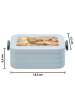 Mr. & Mrs. Panda Bento Box Robbe Pommes Design ohne Spruch in Blau Pastell