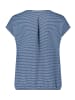 BETTY & CO Casual-Shirt mit Gummizug in Dunkelblau/Blau