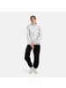 SMILODOX Half Zip Sweatshirt Jago in Grau Melange