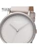 Regent Armbanduhr-Analog grau mittel (ca. 36mm) Regent Lederarmband