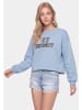 myMo Women Sweatshirt in Light Blue