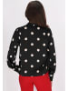 faina Women Blouse in black white