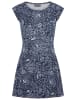 Kidsworld Jerseykleid in marine gemustert