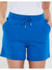 Threadbare Sweatshorts THB Spencer Jersey Tie Waist Short in Blau