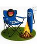 Coemo Gartenstuhl faltbarer Campingstuhl  in Blau