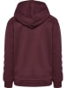 Hummel Kinder Hoodie mit Logoprint in Weinrot